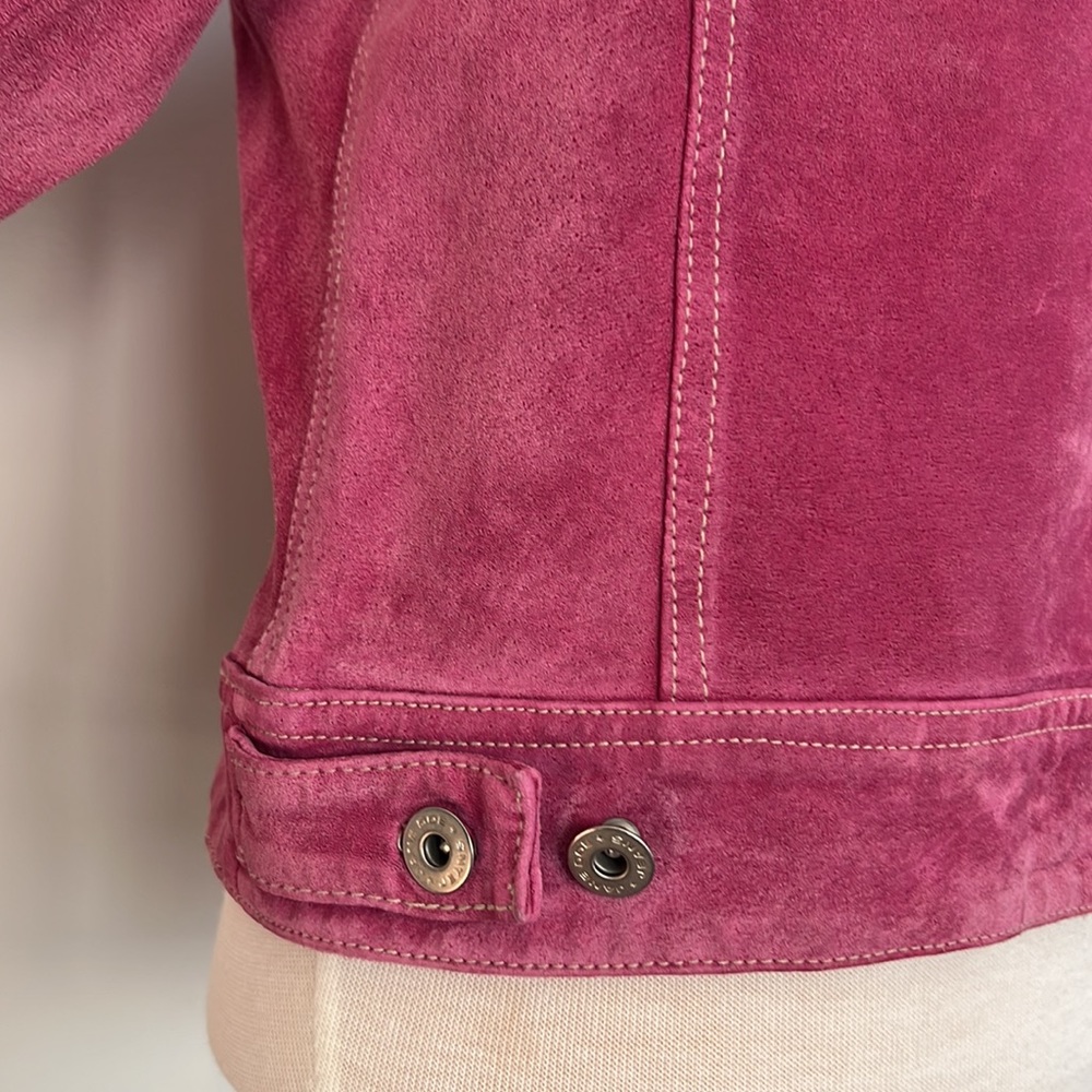 Vintage Jane Doe Pink Suede Jacket - Picture 4 of 7